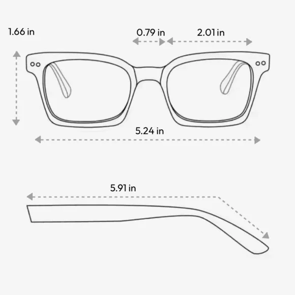 Ray-Ban Transparent Square Unisex Sunglasses Model RB4323 Gradient Lenses - Picture 12 of 12